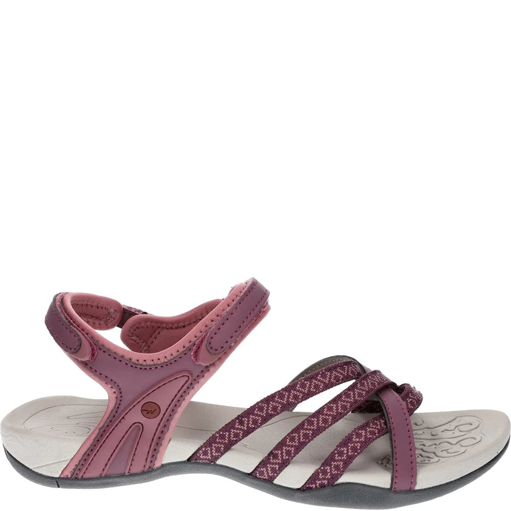 Womens Savanna II Sandal (Rose Brown)