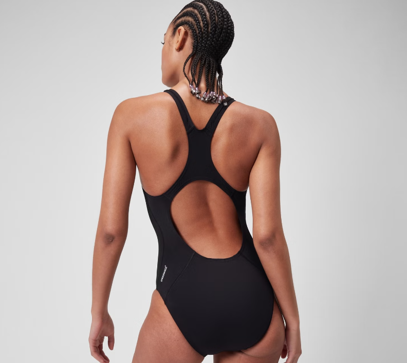 Womens Eco Endurance + Medalist Swimsuit (Black)