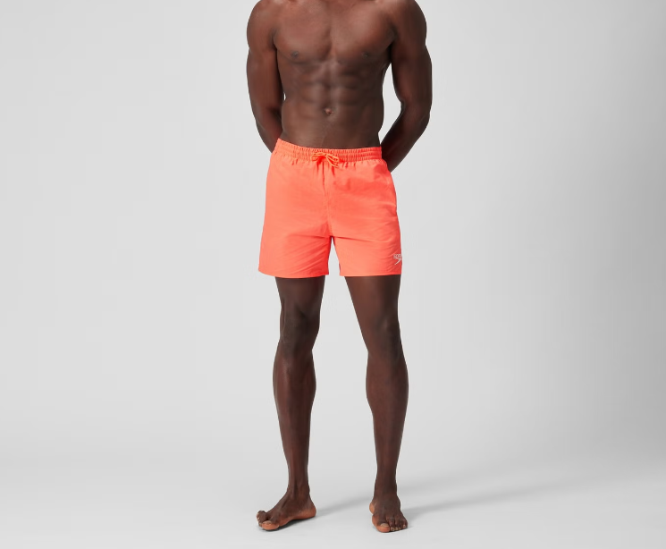 Mens Essential 16" Watershort (Light Red)