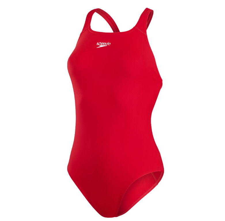 Womens Eco Endurance + Medalist Swimsuit (Red)