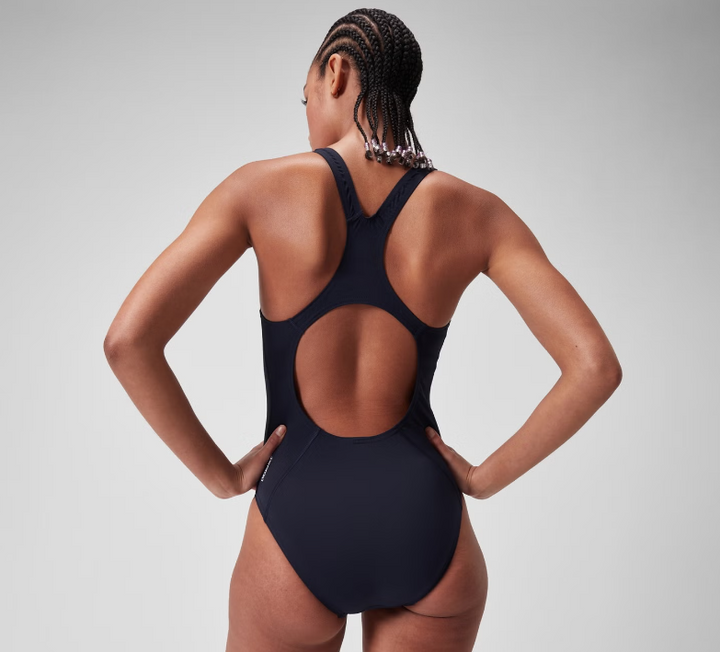 Womens Eco Endurance + Medalist Swimsuit (Navy)