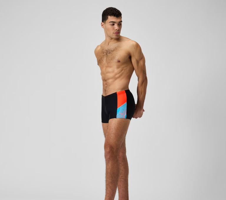 Men's Dive Aquashort (Black/Red)