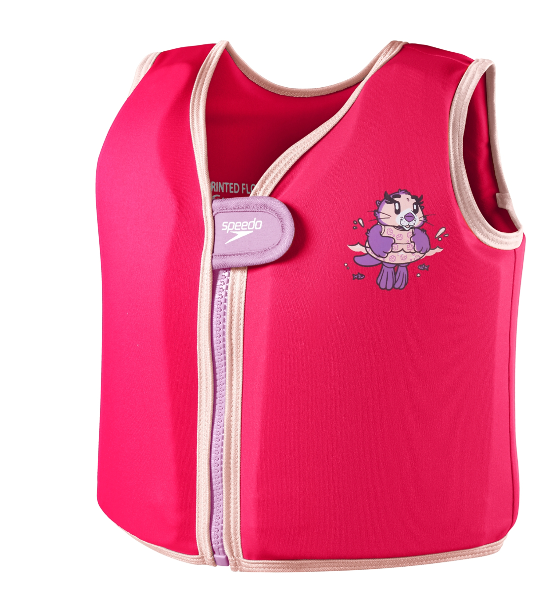 Kids Learn To Swim Float Vest (Pink/Purple)