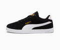 Mens II Club Suede Sneakers (Black/White)
