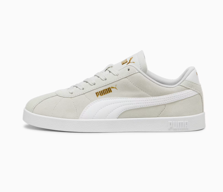 Club II Suede Sneakers (Light Grey)