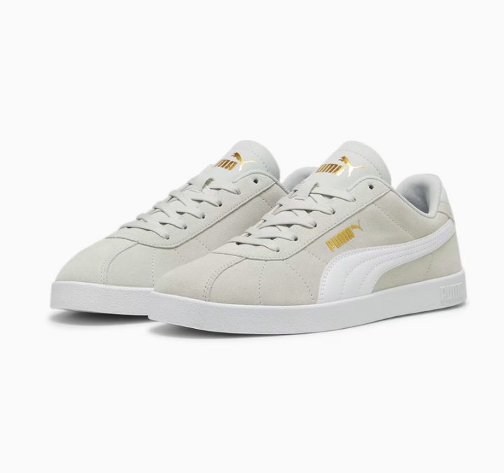 Club II Suede Sneakers (Light Grey)