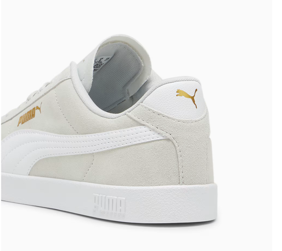 Club II Suede Sneakers (Light Grey)