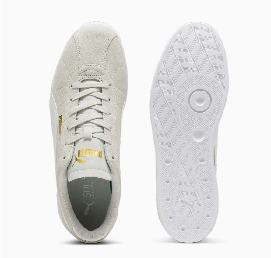 Club II Suede Sneakers (Light Grey)