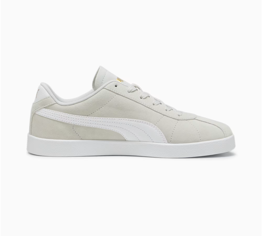 Club II Suede Sneakers (Light Grey)