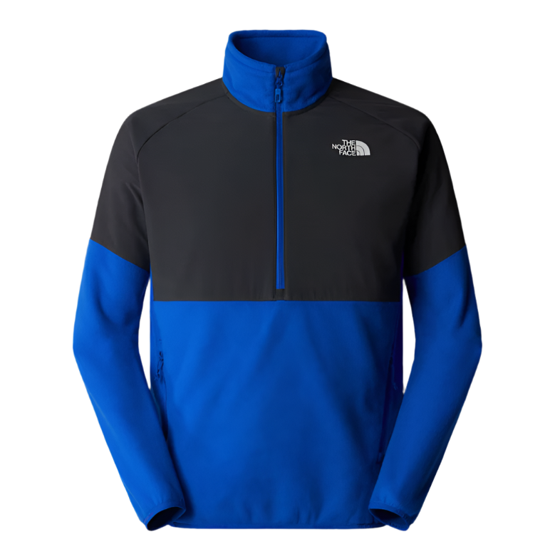 Mens Glacier Heavyweight 1/2 Zip (Blue/Asphalt Grey)