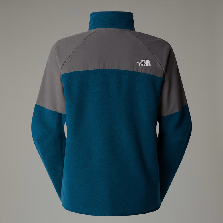Womens Glacier Heavyweight 1/2 Zip (Midnight Petrol/Grey)