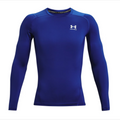Mens HeatGear Long Sleeve Baselayer (Blue)