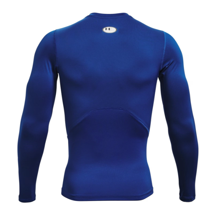 Mens HeatGear Long Sleeve Baselayer (Blue)