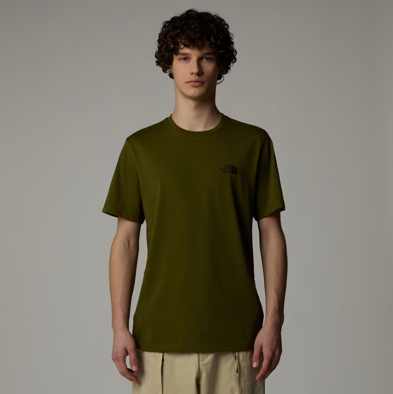 Mens Simple Dome Tee (Forest Olive)