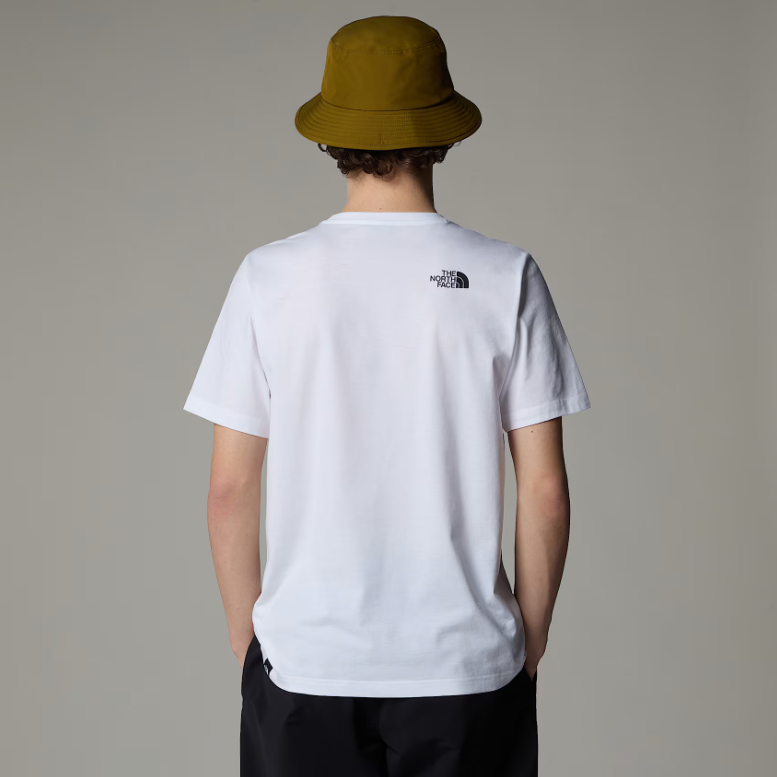 Mens Simple Dome Tee (White)