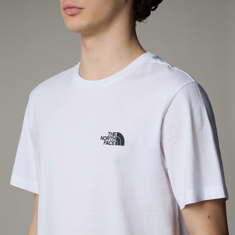 Mens Simple Dome Tee (White)