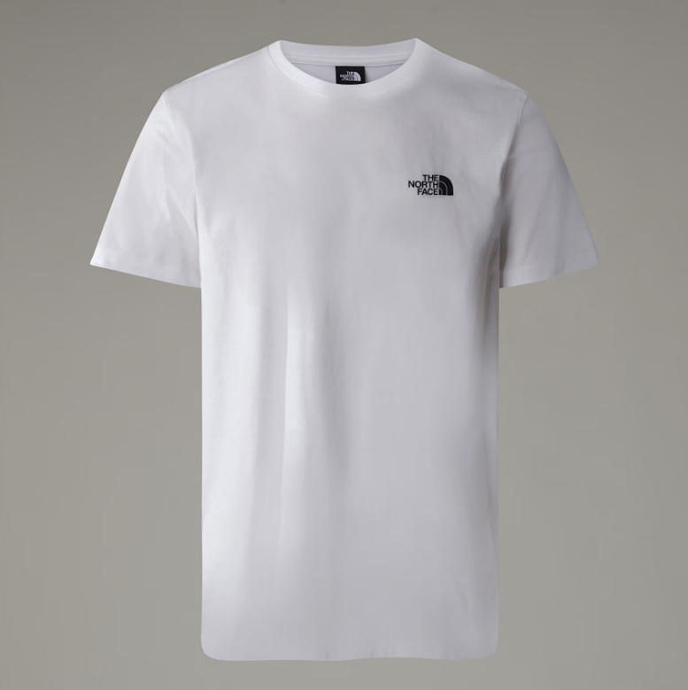 Mens Simple Dome Tee (White)