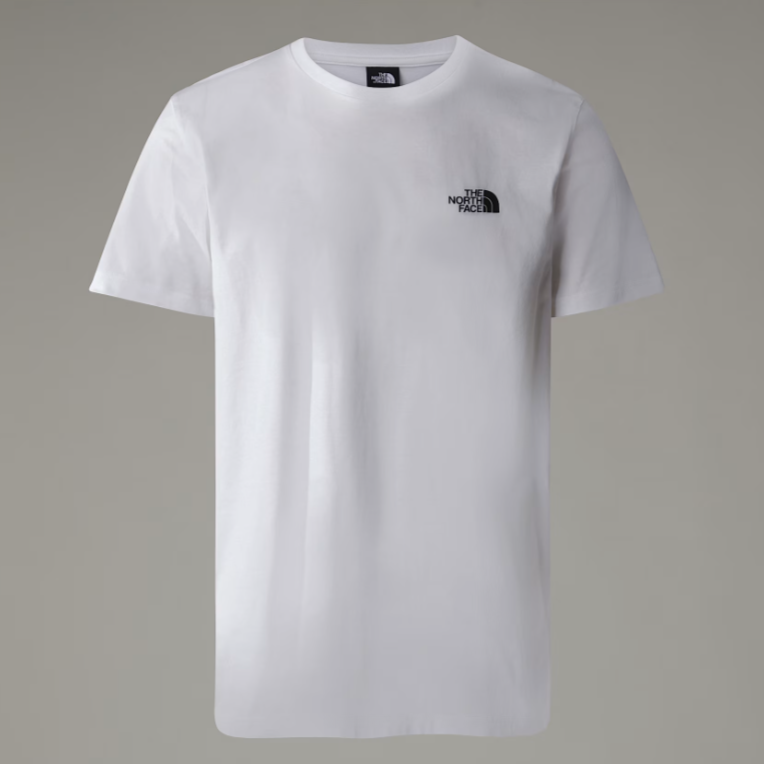 Mens Simple Dome Tee (White)