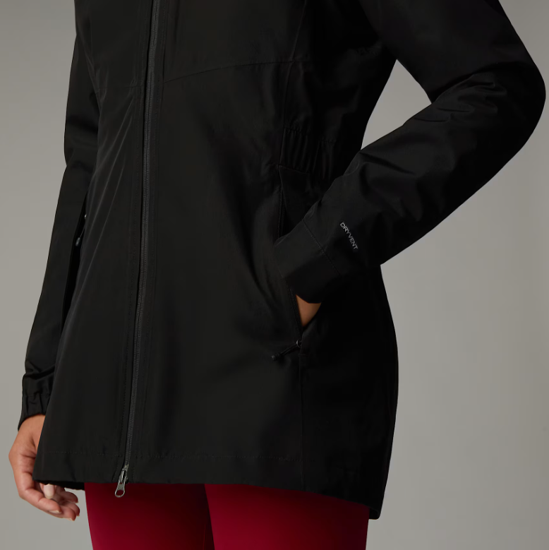 Womens Hikesteller Parka Shell Jacket (Black)