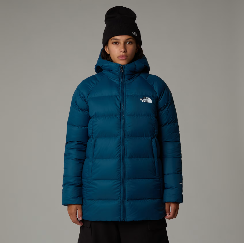 Womens Hyalite Down Hooded Parka (Midnight Petrol)