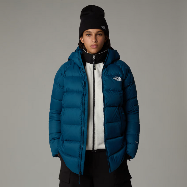 Womens Hyalite Down Hooded Parka (Midnight Petrol)