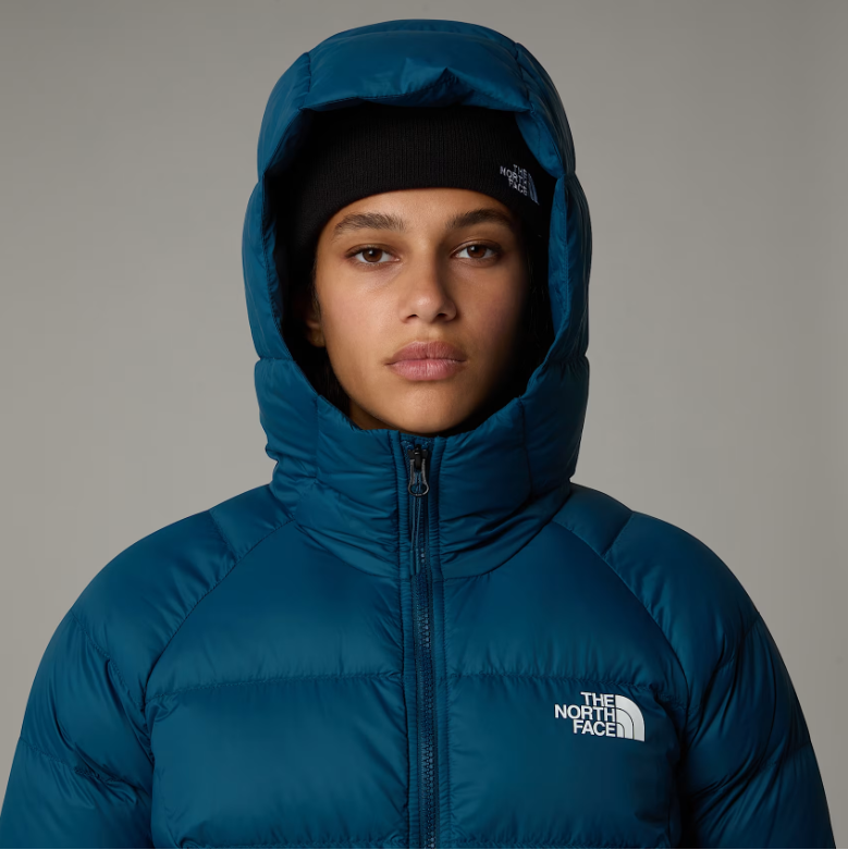 Womens Hyalite Down Hooded Parka (Midnight Petrol)