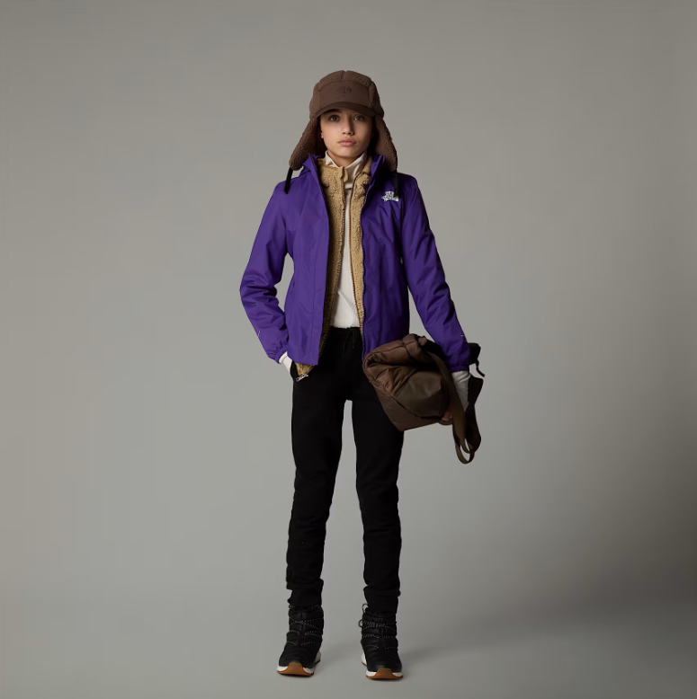 Girls Antora Rain Jacket (Peak Purple)