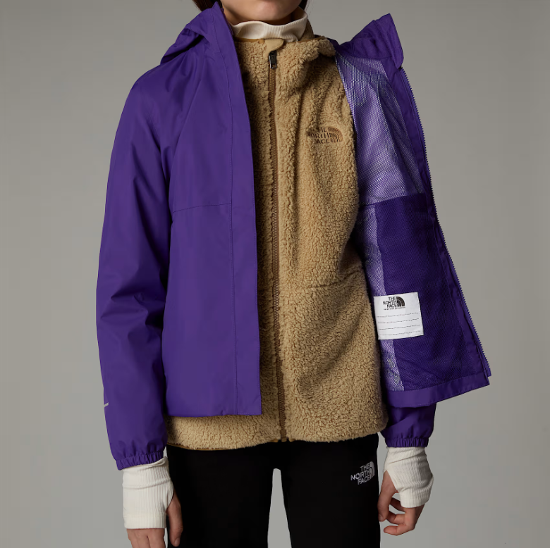 Girls Antora Rain Jacket (Peak Purple)