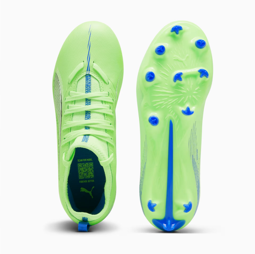 Ultra 5 Match FG/AG Junior (Fizzy Apple/PUMA White)