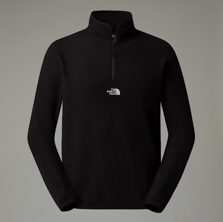 Mens Glacier 1/4 Zip (Black)