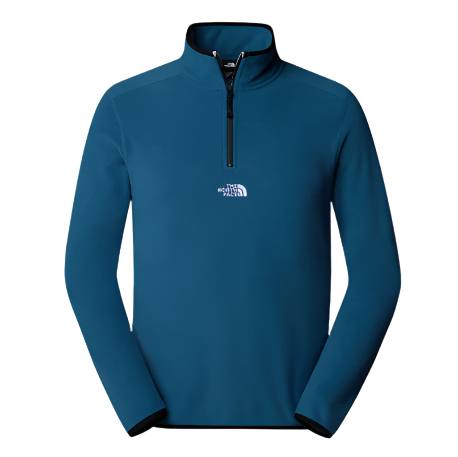 Mens Glacier 1/4 Zip Fleece (Mallard Blue)