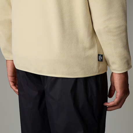 Mens 100 Glacier 1/4 Zip Fleece (Gravel)