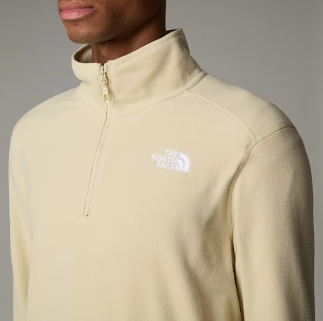 Mens 100 Glacier 1/4 Zip Fleece (Gravel)