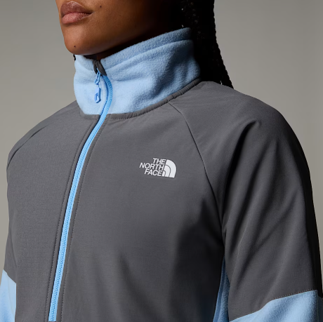 Womens Glacier Heavyweight 1/2 Zip (Cornflower/Smoked Pearl)
