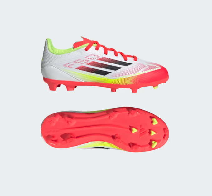 F50 League FG/MG Junior (White/Black/Solar Yellow/Lucid Red)