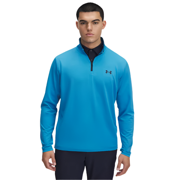 Mens Match Play ¼ Zip (Ether Blue/Midnight Navy)
