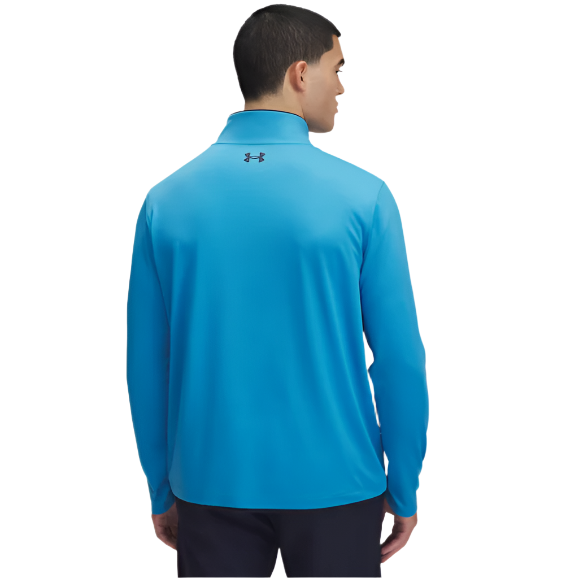 Mens Match Play ¼ Zip (Ether Blue/Midnight Navy)
