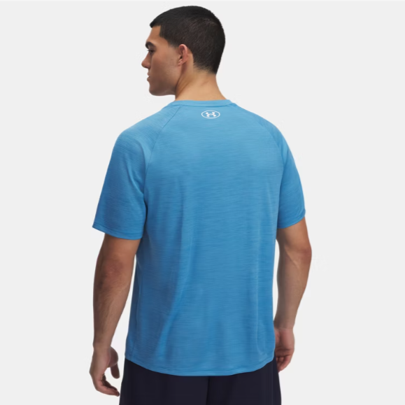 Mens Tech Textured Tee (Ether Blue/Tonic)