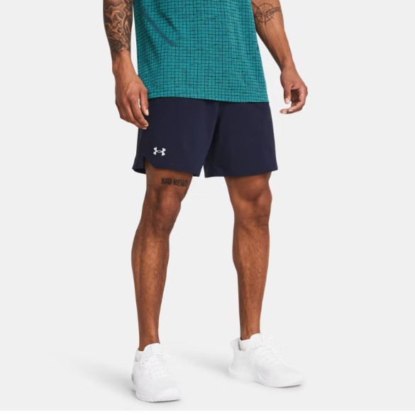 Mens Vanish Woven 6" Shorts (Midnight Navy/Mod Gray)