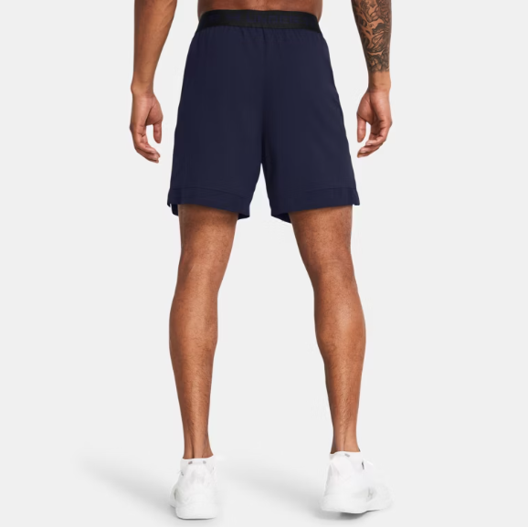 Mens Vanish Woven 6" Shorts (Midnight Navy/Mod Gray)