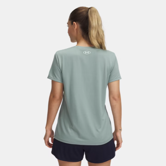 Women's Tech Short Sleeve (Silica Green/White)