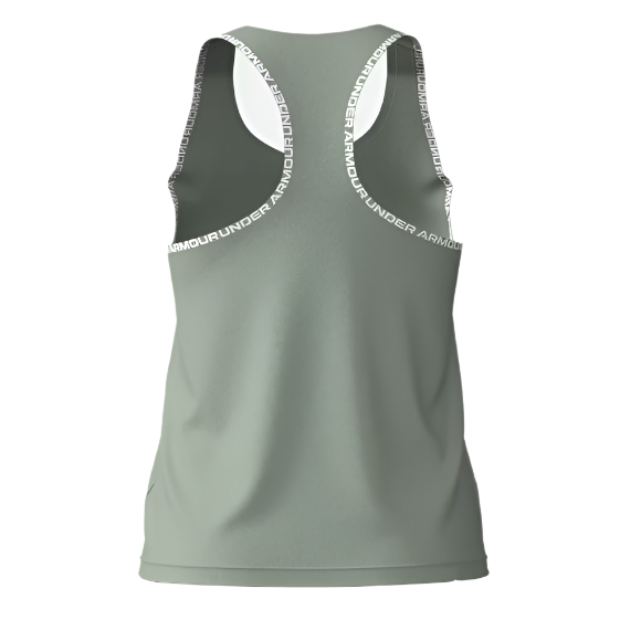 Womens Tech Knockout Tank Top (Silica Green)