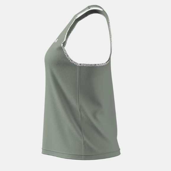 Womens Tech Knockout Tank Top (Silica Green)
