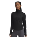 Womens UA Motion ½ Zip (Black/White)