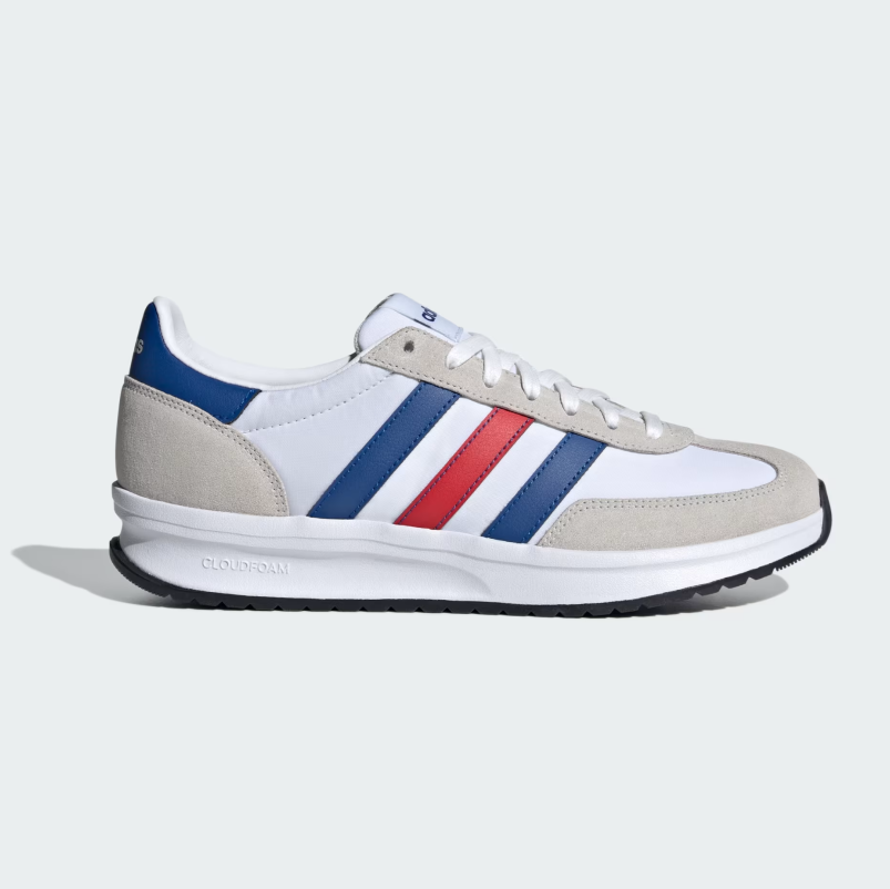 Mens Run 70s 2.0  (Off White/Royal Blue/Red)