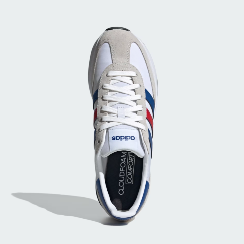 Mens Run 70s 2.0  (Off White/Royal Blue/Red)