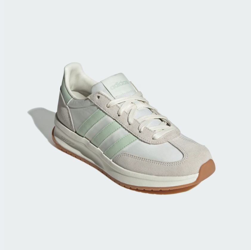 Womens Run 70s 2.0  (Off White/Light Green)