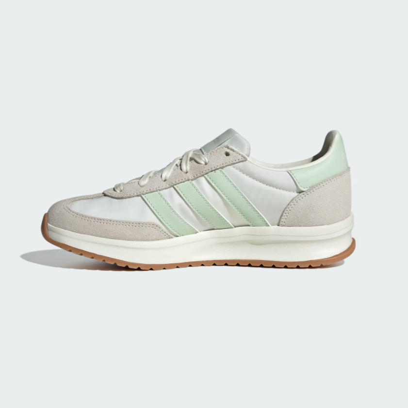 Womens Run 70s 2.0  (Off White/Light Green)