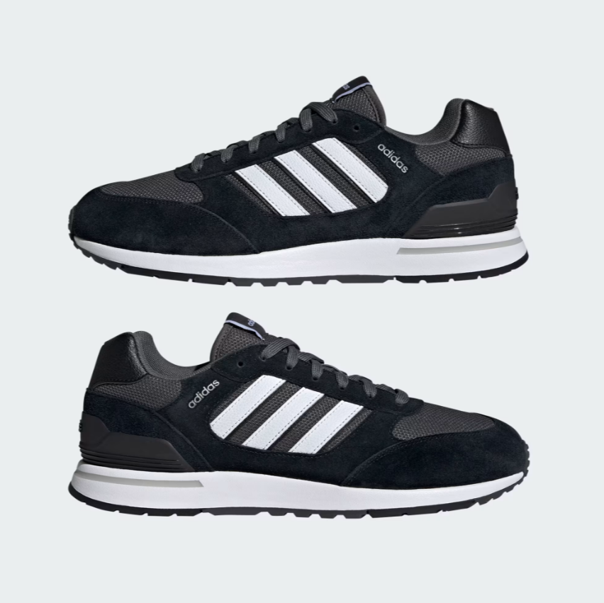 Mens Run 80s (Core Black/Off White/Grey)