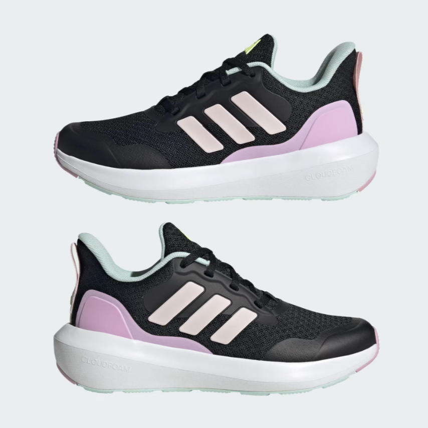 Infant FortaRun 3.0 (Core Black/Clear Mint/Clear Pink)